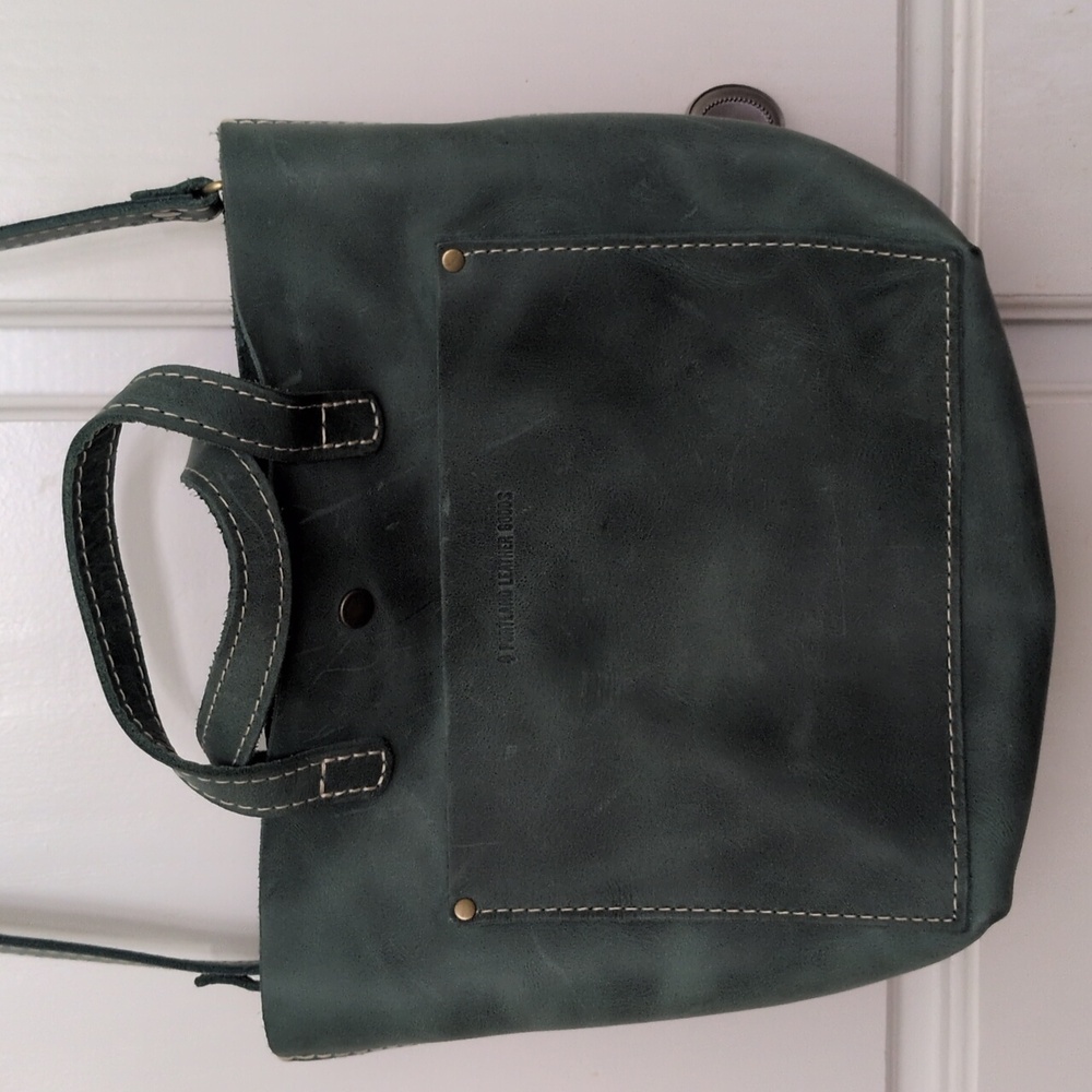 Portland Leather Goods Mini Crossbody Tote - Picture 5 of 6